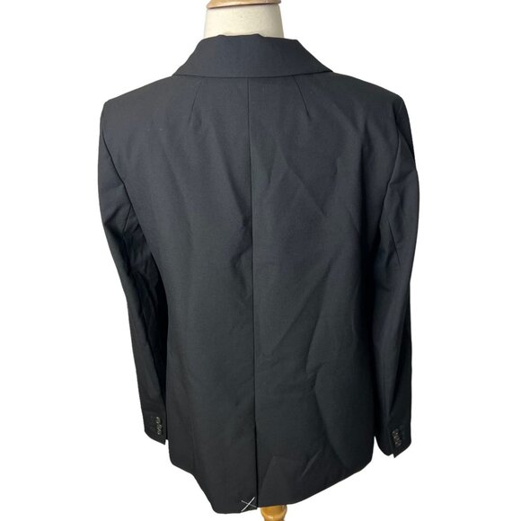 J.Crew $198 One Button Blazer in Black Size 12 BO597 - Picture 4 of 7